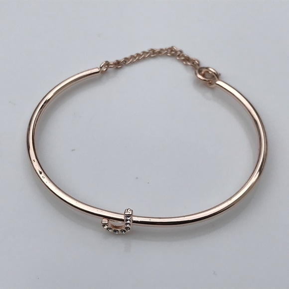 Jewelry - Mother Day Gift Women Bracelet Gold Hand Metal "J"